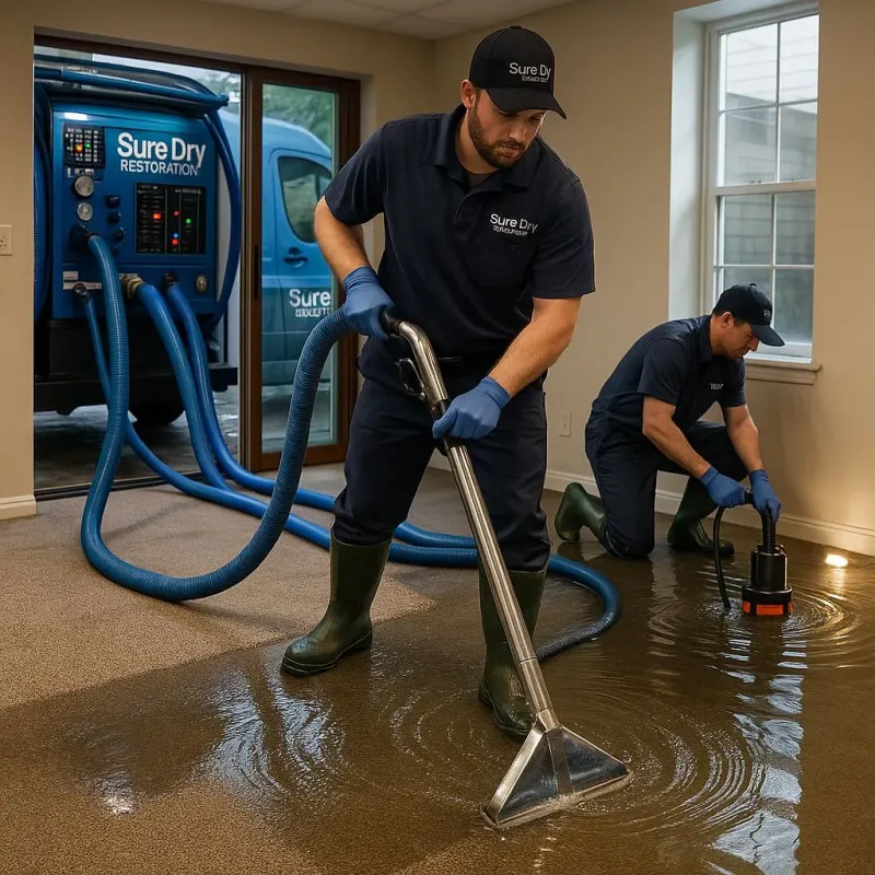 Water Extraction and Removal process in Bradford County, FL